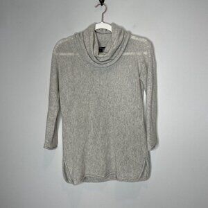 James Perse Cashmere Beige Cowl Neck Sweater Size 0 XS
